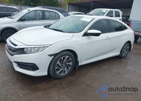 2018 Honda Civic Ex from USA, damaged, VIN 19XFC2F7XJE005037